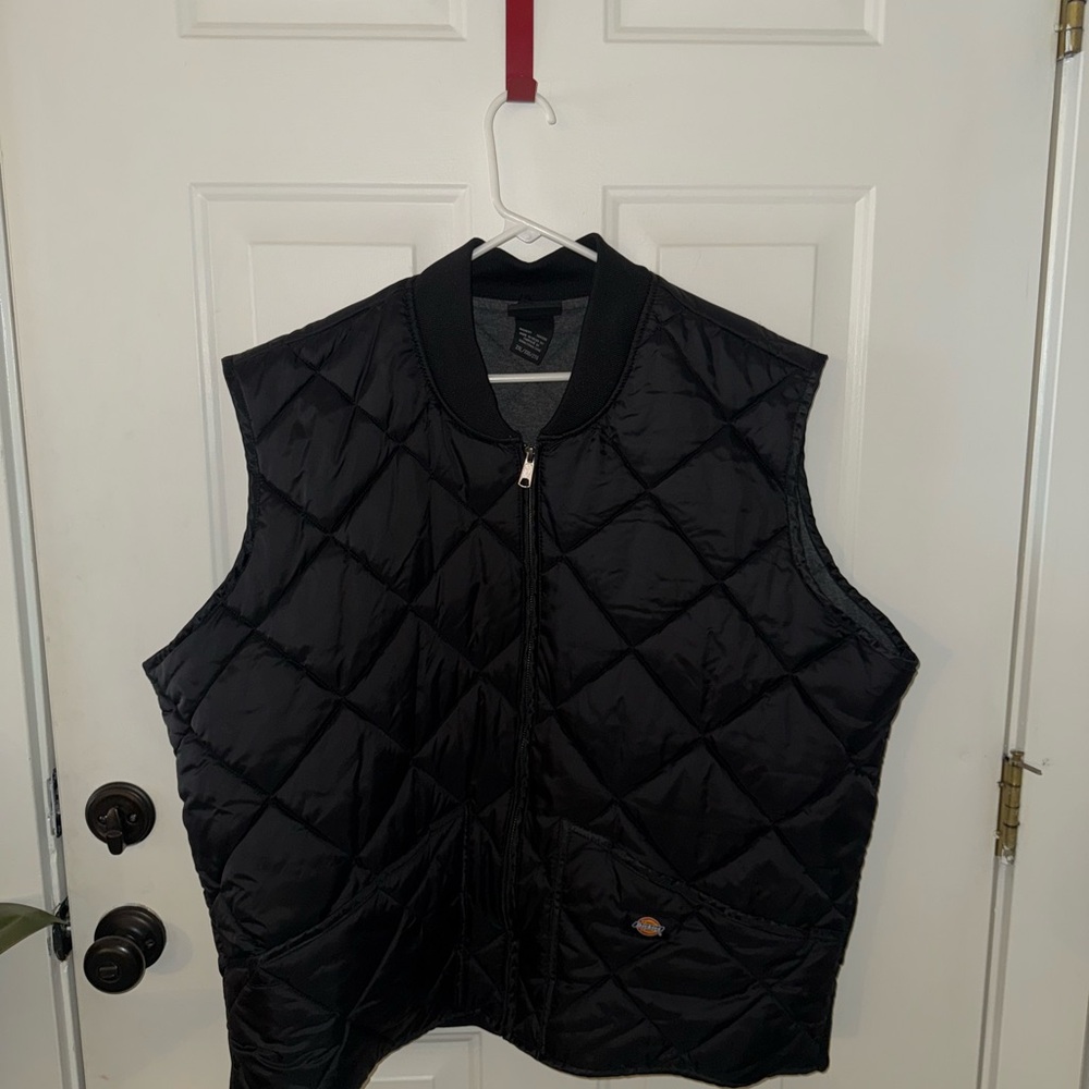 Men's Black Dickies Winter Vest